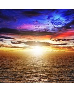 10x10ft Laeacco Vinyl Thin Photography Background Splendid Sea View Sunset Glow Theme Backdrop Photo Studio Props